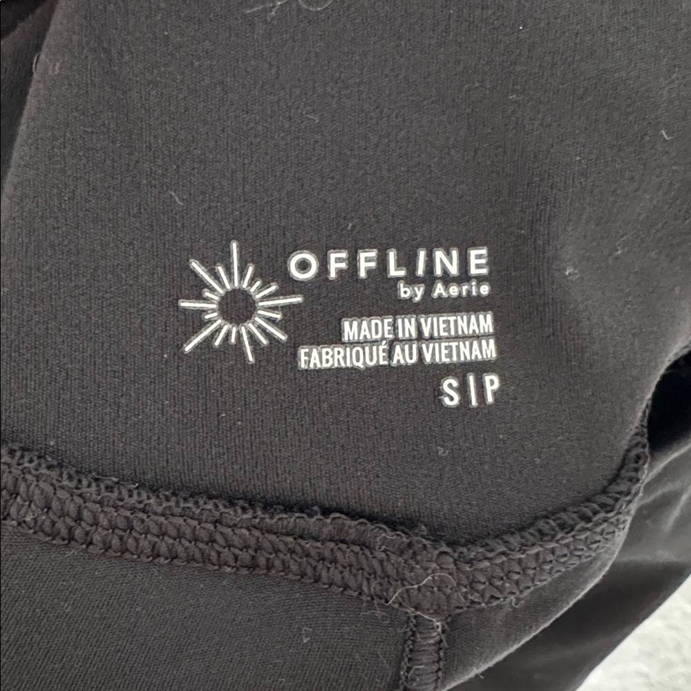 Aerie Offline Black Bubble Skort - Size S - Picture 4 of 5